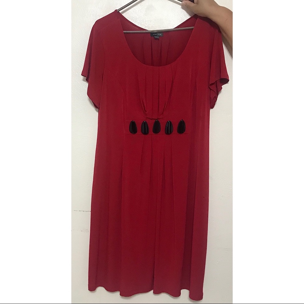 Red Voir Voir dress